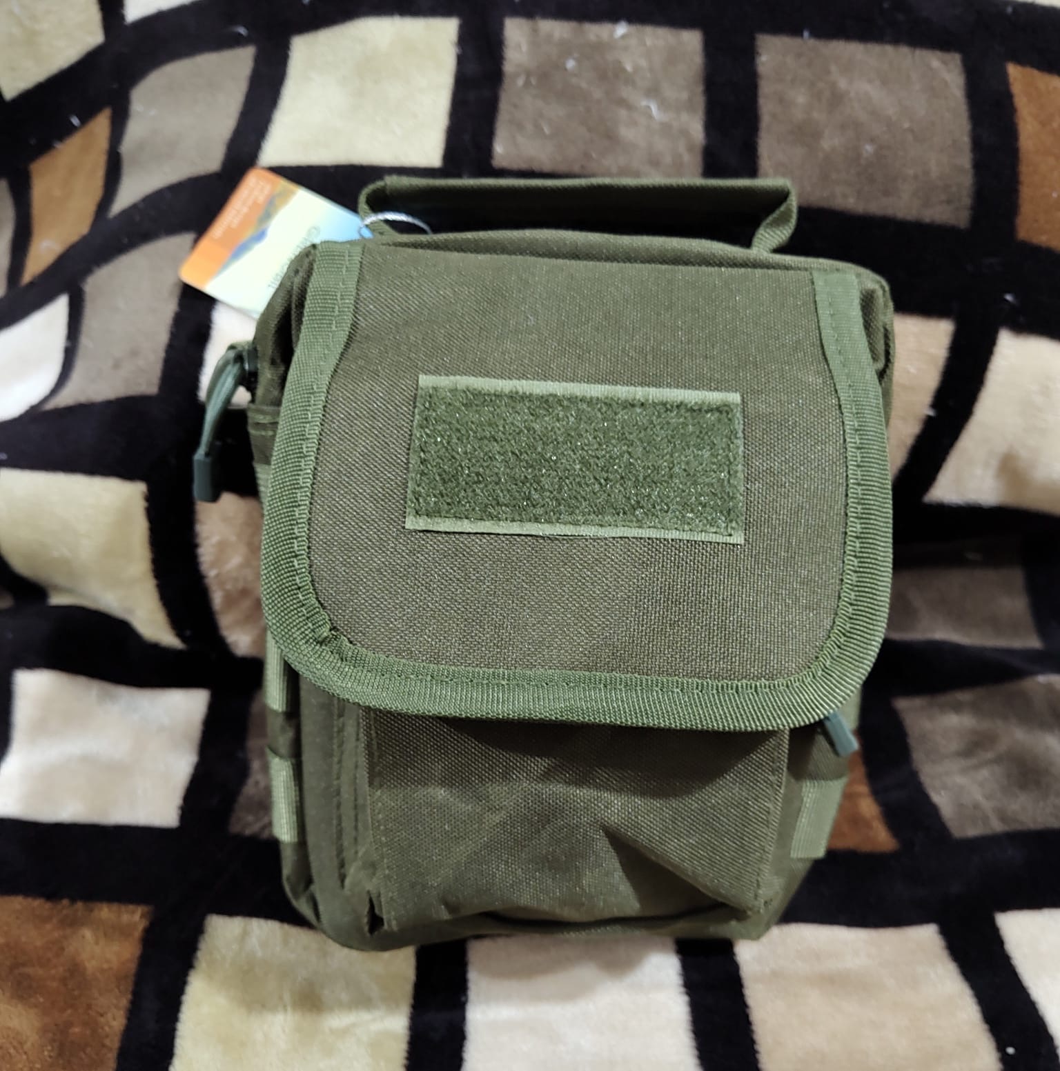 Bolsa Táctica Crossbody Verde Olivo