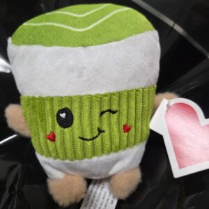 Peluche Matcha “Love Wink”