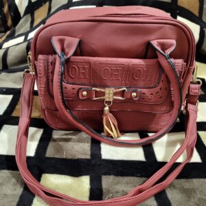 Bolsa Satchel Rojo ladrillo