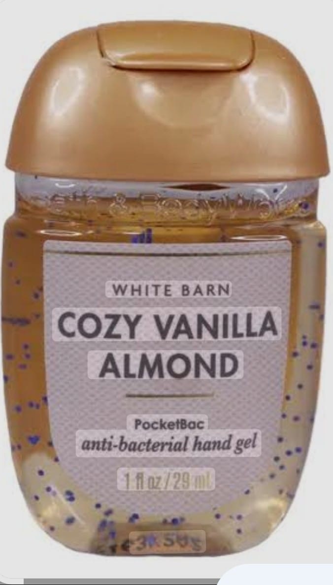 PocketBac Cozy Vanilla Almond – Gel Antibacterial