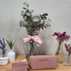 Set Bebe Rosa – Cartera y Tarjetero