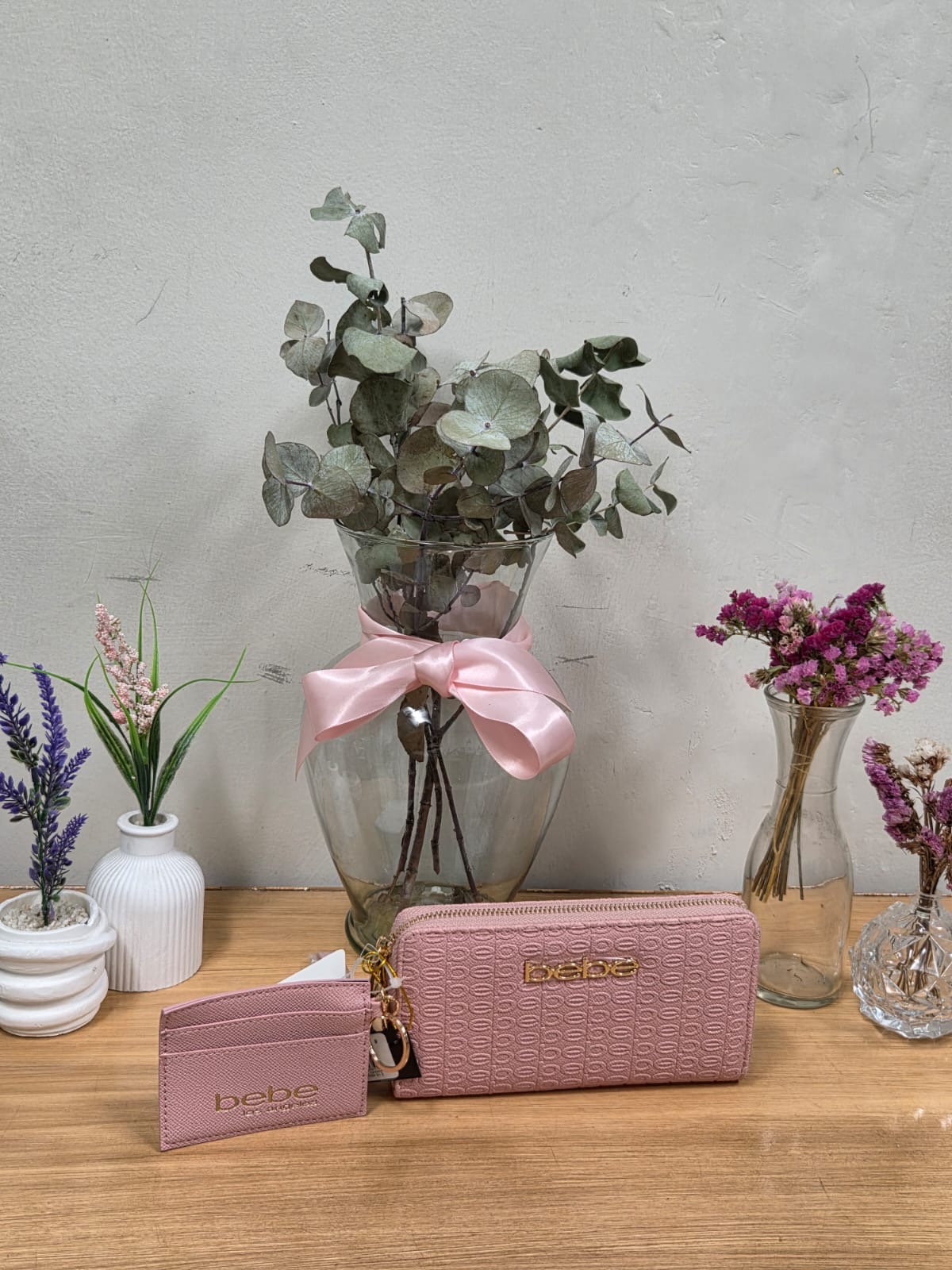 Set Bebe Rosa – Cartera y Tarjetero